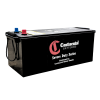 Continental Severe Duty Series battery angled with side handles and dual terminals.